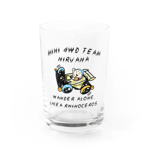 TEAM NIRVANA Water Glass