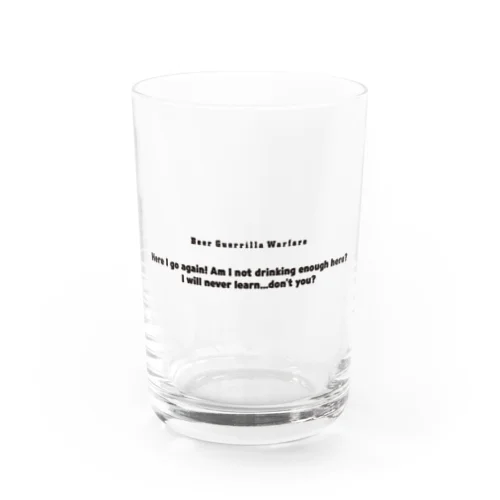 酒畜遊撃隊 Beer Guerrilla Warfare Water Glass