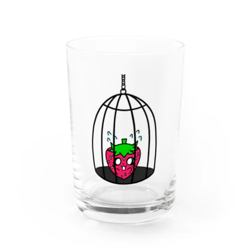 いちごのチーゴくん　囚われ Water Glass