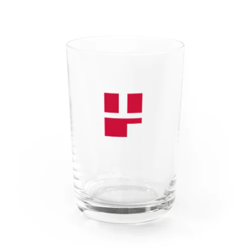 UHI Simple Logo Glass Water Glass