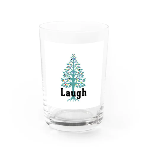 Laugh Water Glass