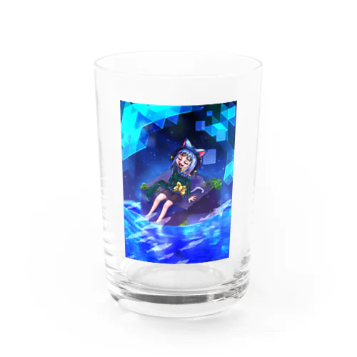 星影またたく波の花 Water Glass