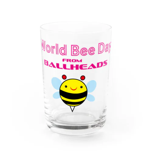 世界ハチの日 World Bee Day Water Glass