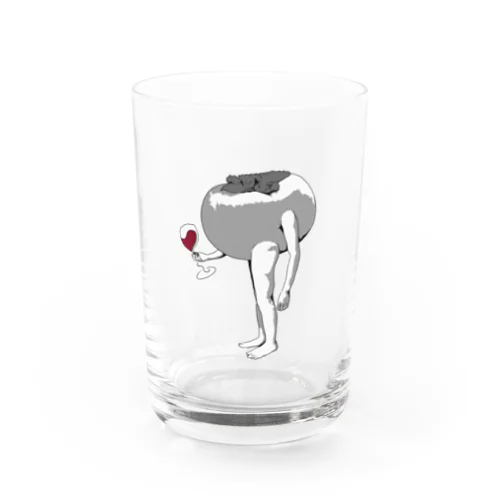 柿ワイン　非公式 Water Glass