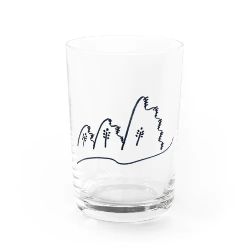 MOUNTAIN  Water Glass