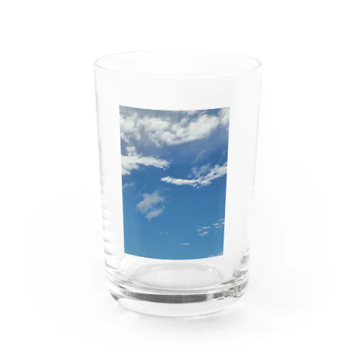 青い空グラス Water Glass