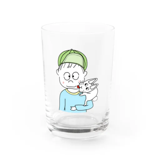 チュウされた！ Water Glass