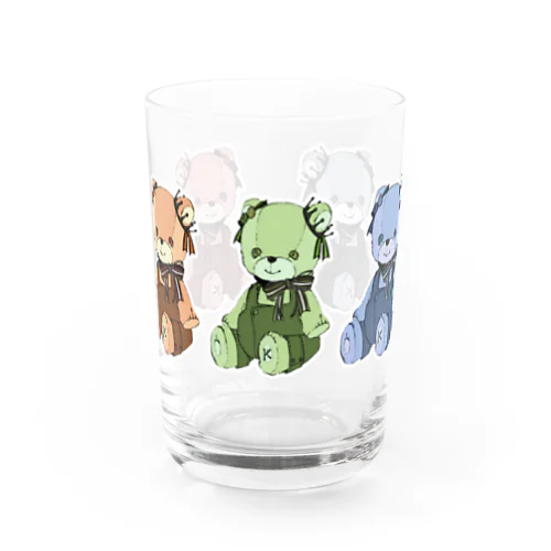 kuno bear  Water Glass