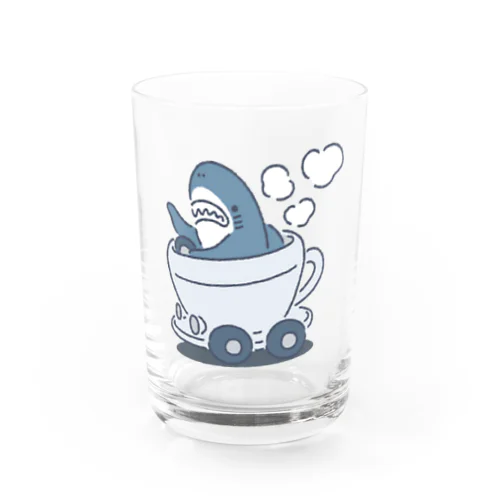 コーヒーカップレーサーサメ Water Glass