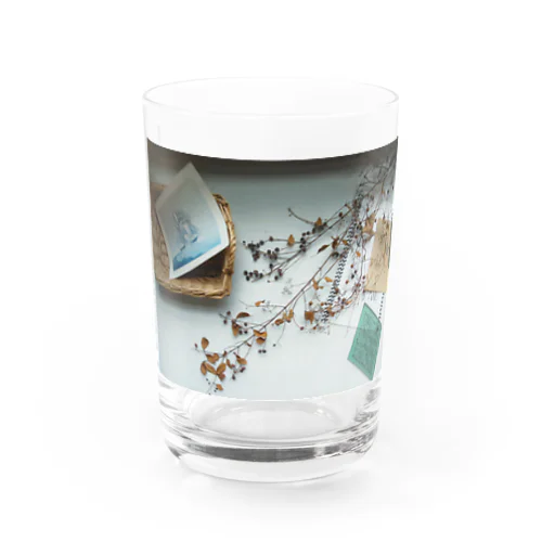 オシャレ　ドライフラワー Water Glass