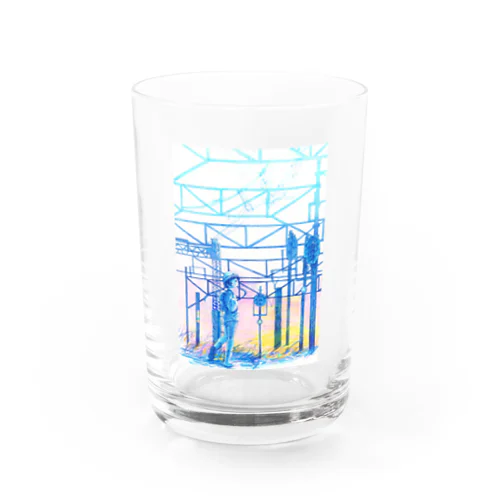 矢ヶ崎第一閉そく信号機(碓氷線) Water Glass
