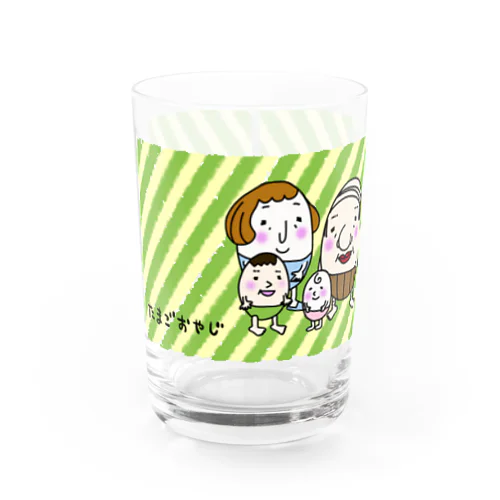 たまごおやじ Water Glass