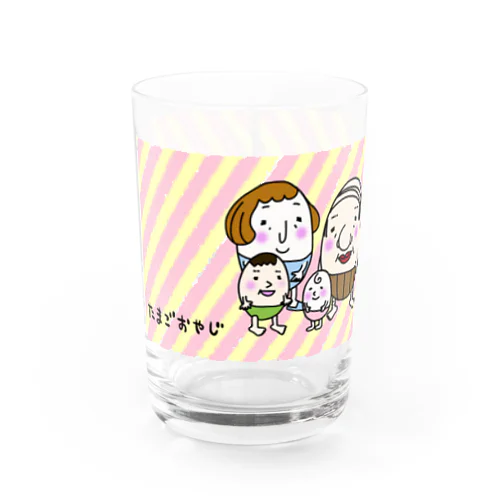 たまごおやじ Water Glass