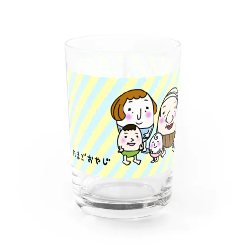 たまごおやじ Water Glass