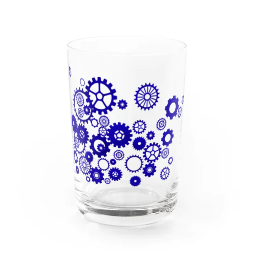 ハグルマブルー Water Glass