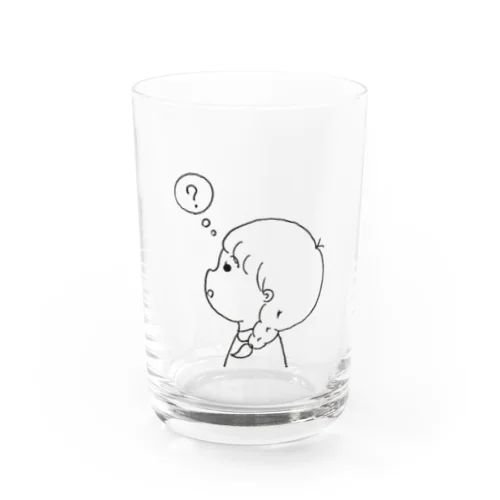 わかんないってすばらしい Water Glass