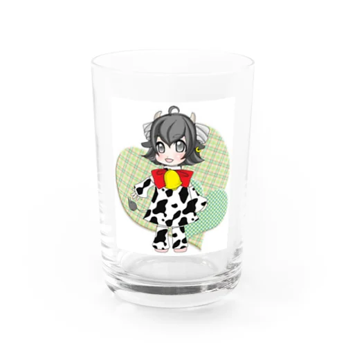 丑年モー子さん Water Glass