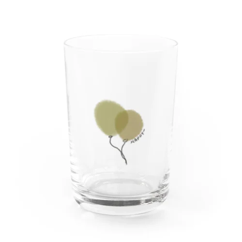natural balloon Water Glass