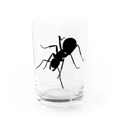 蟻シルエットA グラス