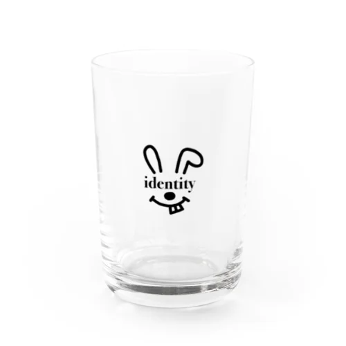 identity(ウサギ) Water Glass