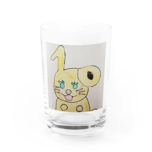 癒しキャラ、ラルリちゃん Water Glass