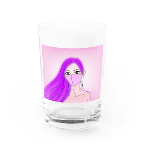 立体マスクさん♪ Water Glass