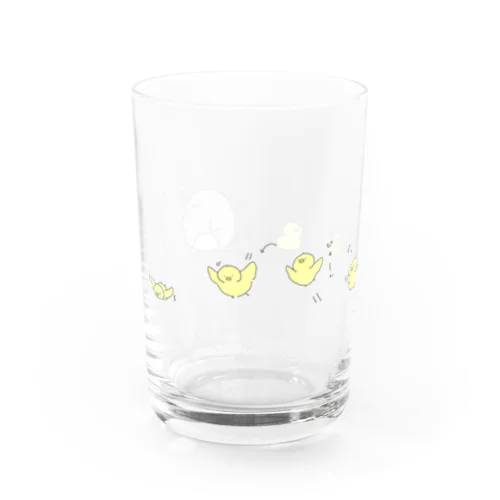 ｢ちいさきもの｣飛ぶひよこちゃん Water Glass