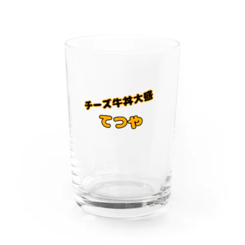 チーズ牛丼大盛 Water Glass