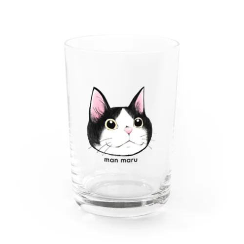 man maru Water Glass