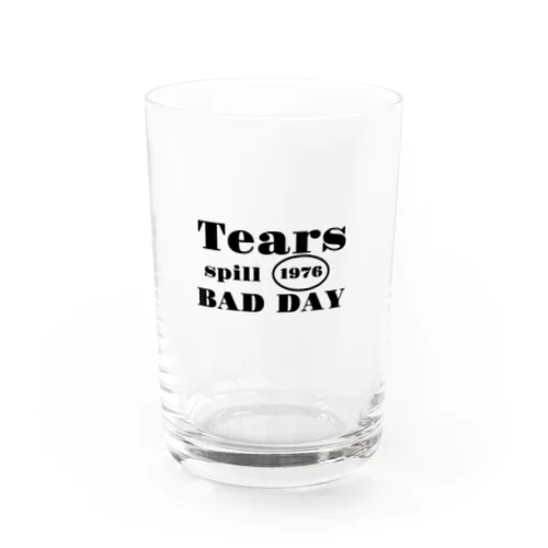 自作ロゴ　Tears spill Water Glass