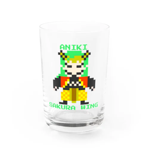 ドット絵シリーズ【兄鬼】 Water Glass