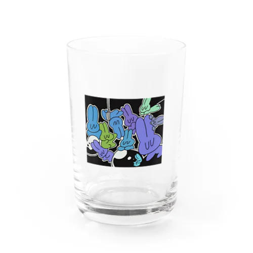 urnうさぎ　earth Water Glass