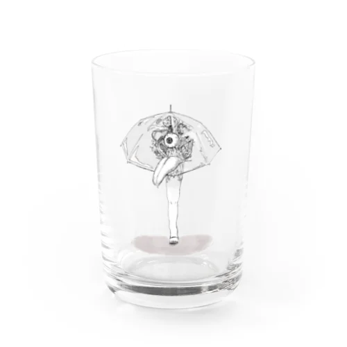 ビニ傘お化け Water Glass