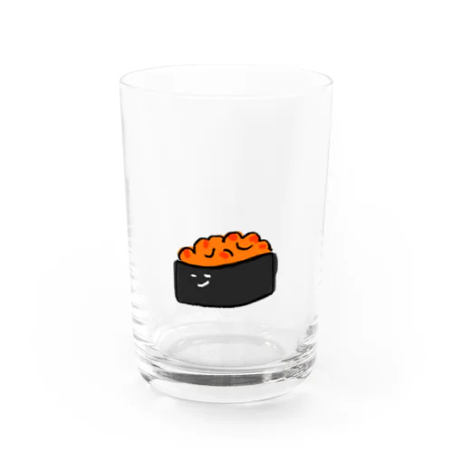 いくら軍艦 Water Glass