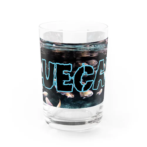 [BLUECAVEロゴ] Water Glass