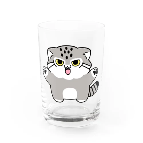 マヌルちゃんギャオー Water Glass