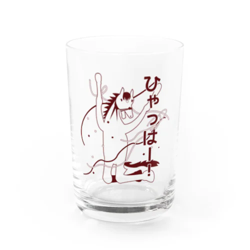 大喜び Water Glass