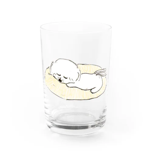 寝んねビションちゃん Water Glass