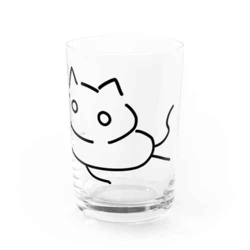 あしがとれたねこ Water Glass