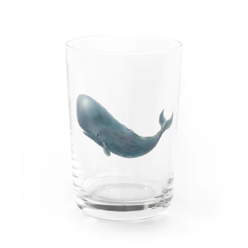 くじらくん（文字なし） Water Glass