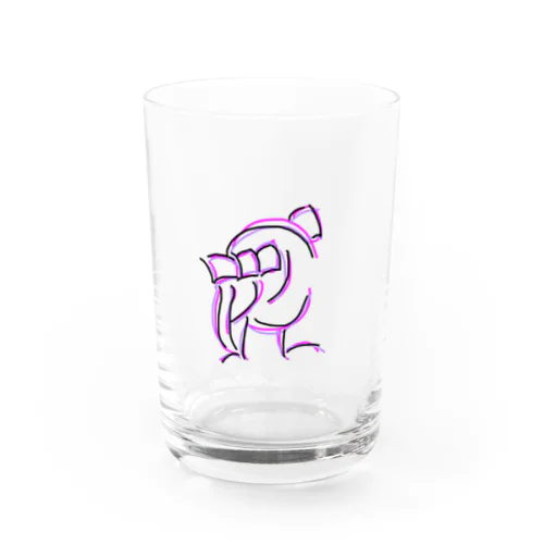 rose girl Water Glass