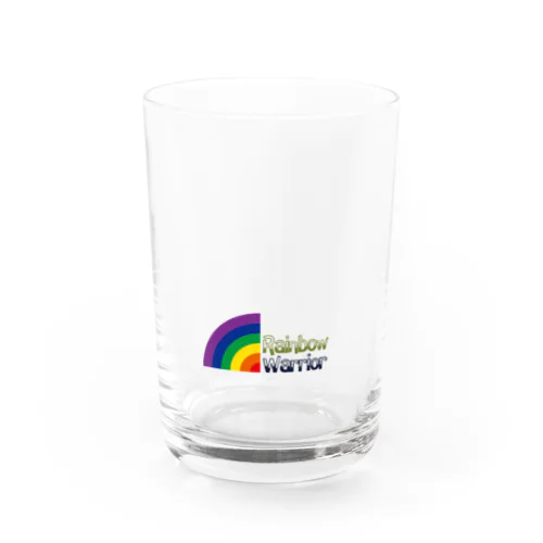 虹の戦士。 Water Glass