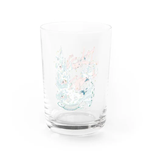 水を得た魚ちゃん Water Glass