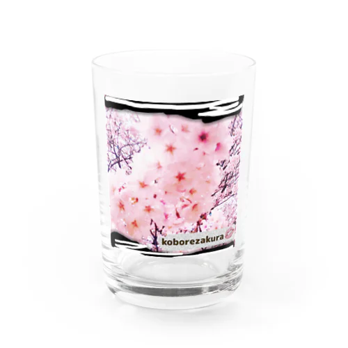 モコモコ🌸零れ桜 グラス