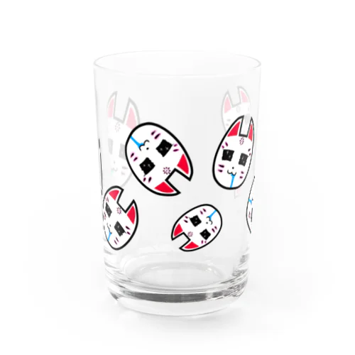 狐568号グラス（よだれ狐） Water Glass