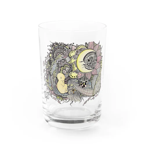 スプレーアーティストsatoshi Water Glass