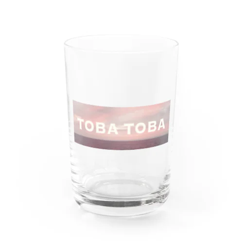 SUNSET TOBA TOBA  Water Glass