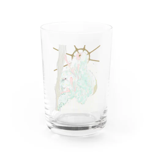 羽化するモンシロちゃん Water Glass