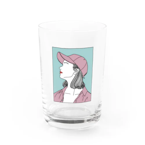 初夏の女の子 Water Glass