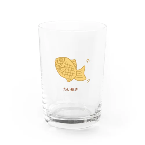 たい焼き Water Glass